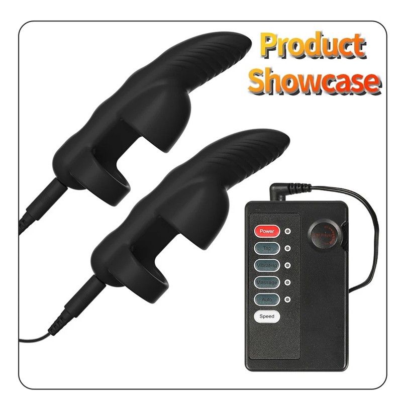 Silicone Finger Banger Massager Vibrator Vibe Stimulator Fingering Lubricants