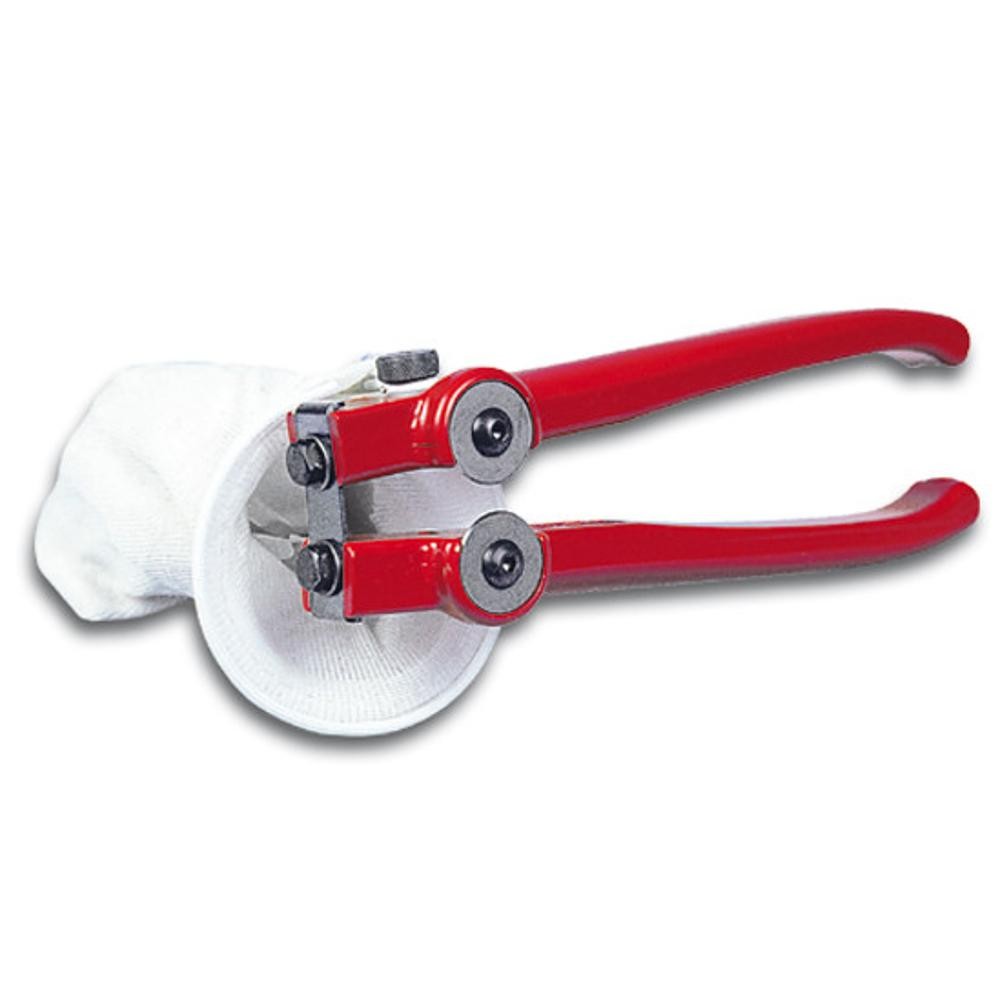 Bohle Glass Nibbling Pliers Zag Zag 703.01 "The Red One" Mosaic/Tiffany
