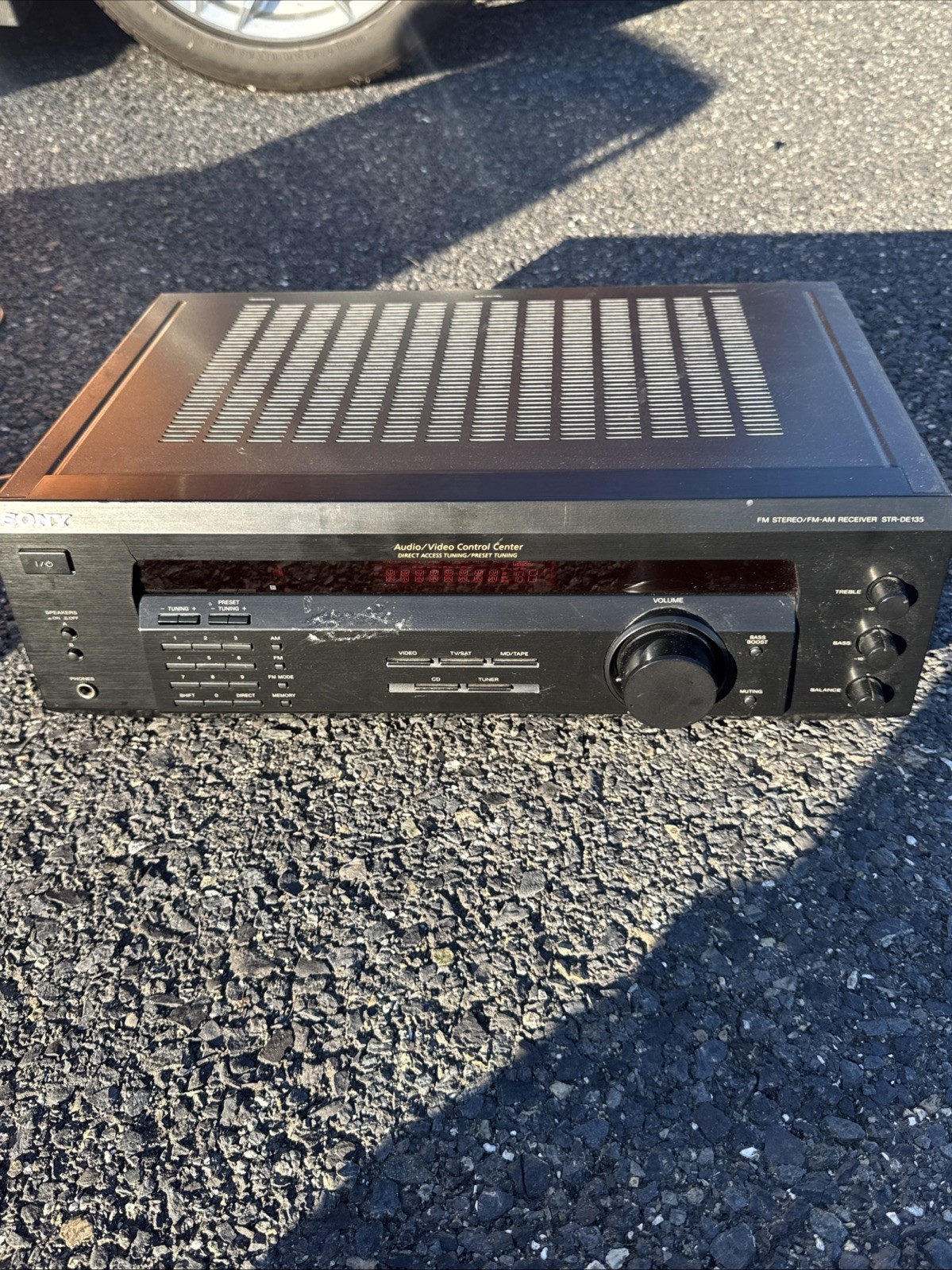 Sony STR-DE135 - Vintage 2 Channel Receiver AM FM Stereo System - Tested & Works