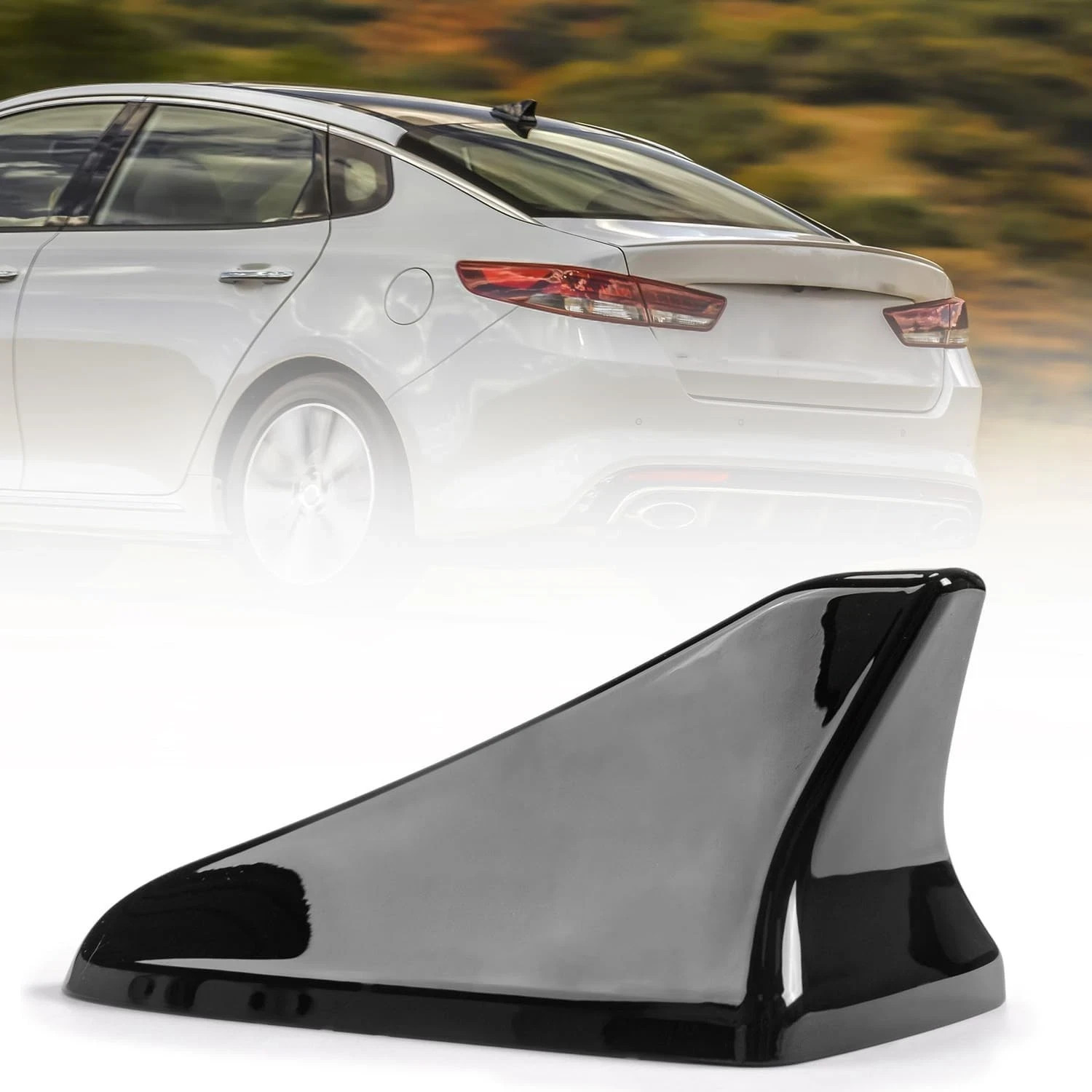 Shark Fin Antenna Cover Fit for Hyundai Sonata 2015-2019,Car Roof Aerial Caps fo