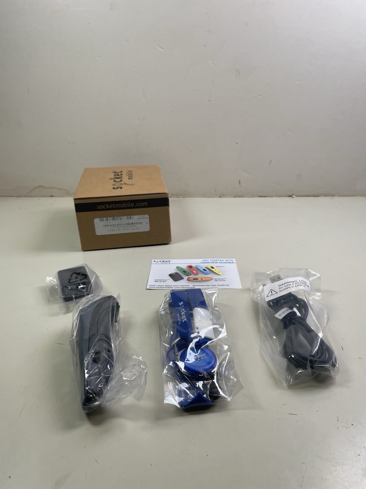 Socket Mobile CHS 7CI CX2870-1409 Gray Barcode Scanner Open Box