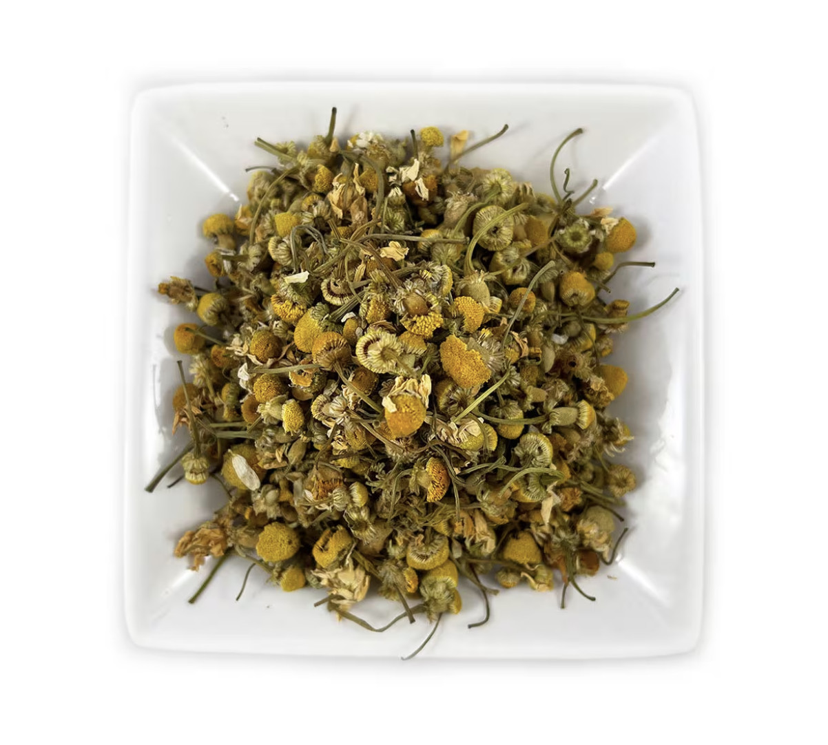 Organic Chamomile Flowers (Matricaria recutita) C/S Cut & Sifted Rough Cut USA