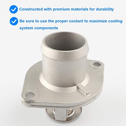 Engine Thermostat Assembly, Replace RT-1169, RT1169, 3C3Z-8575-AA, 3C3Z8575AA