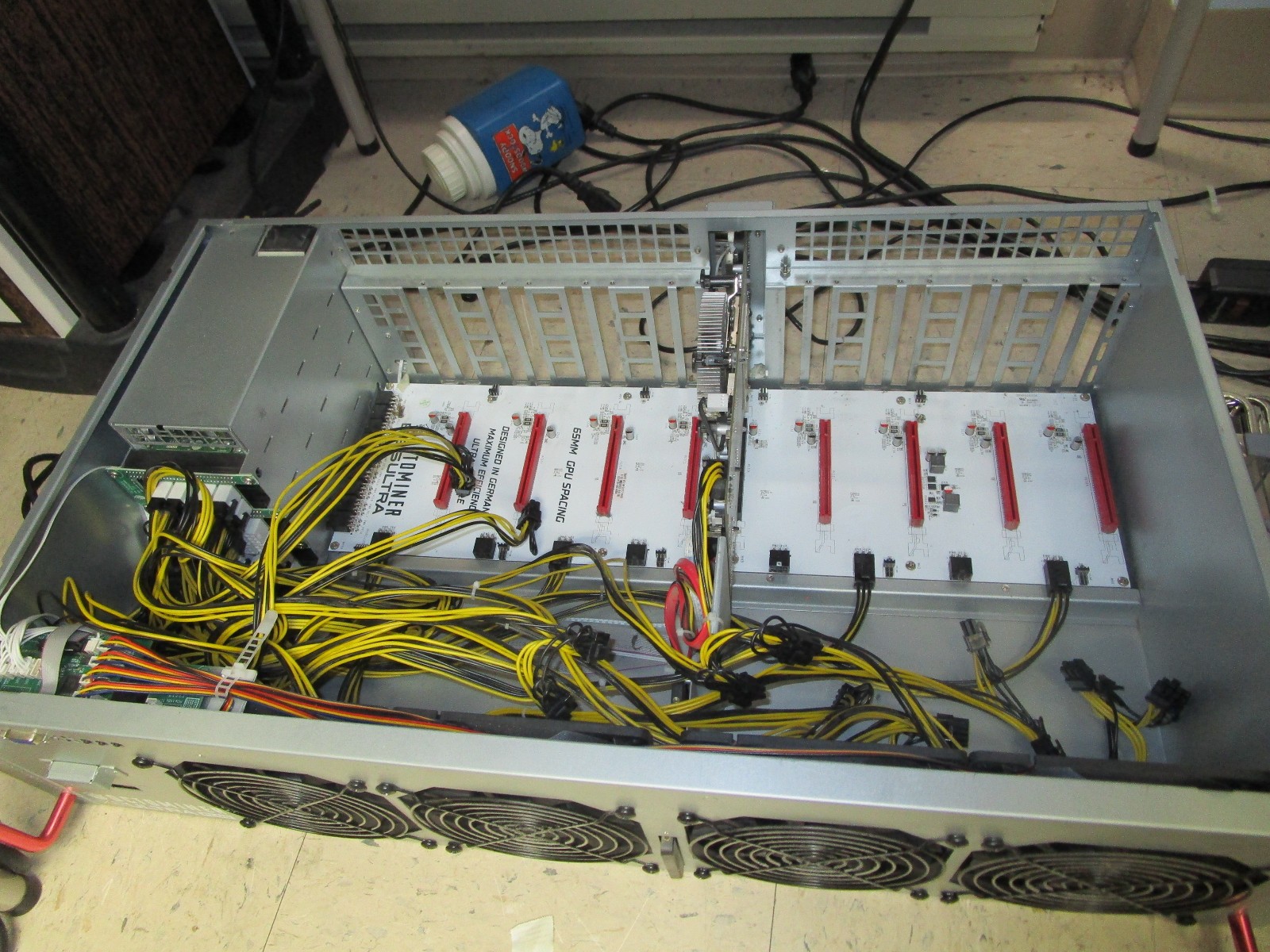 OCTOMINER 8x Ultra Plus Crypto Mining Rig! GPU