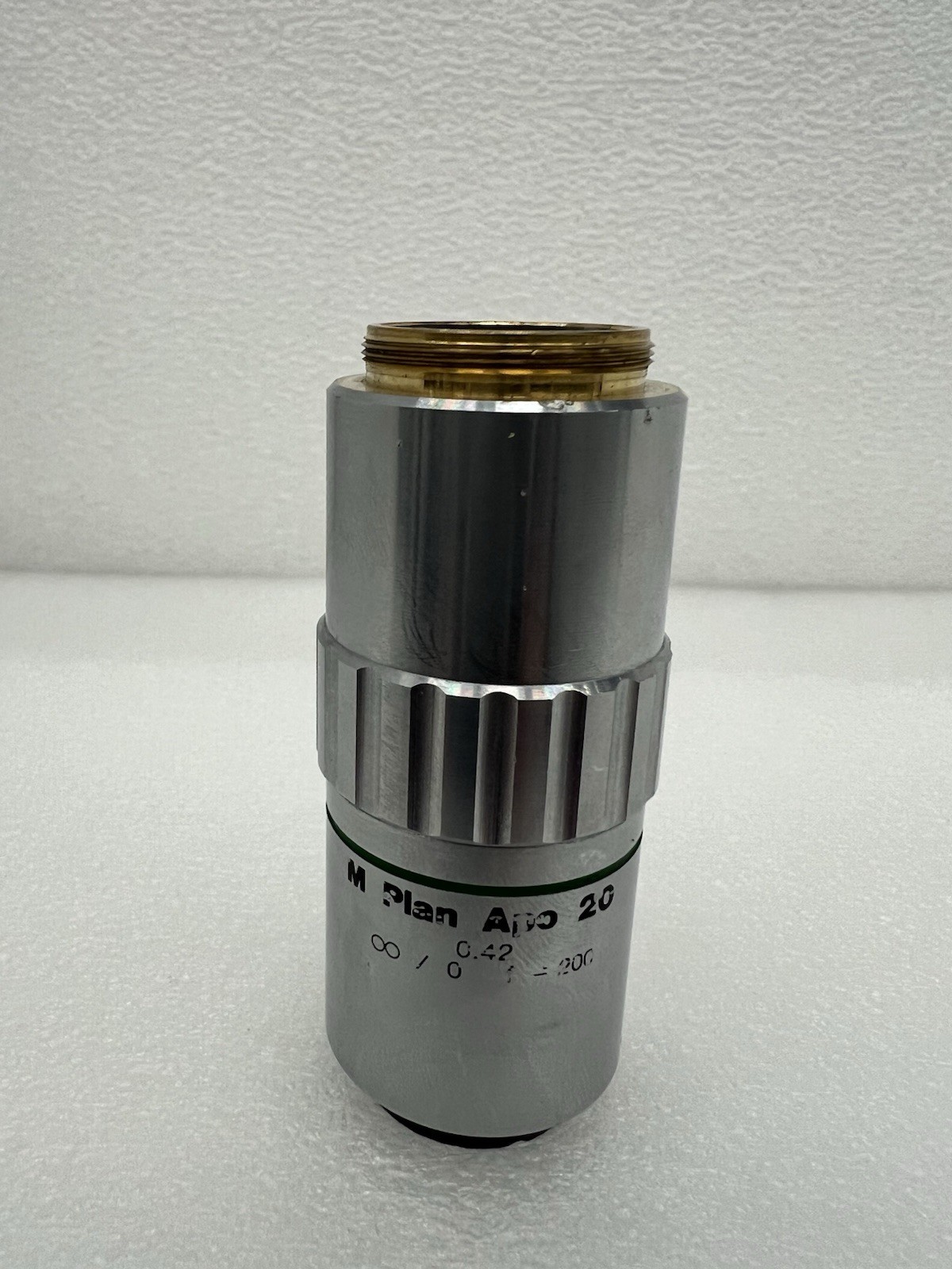 Mitutoyo M Plan APO Microscope Objective, 20 X 0.42