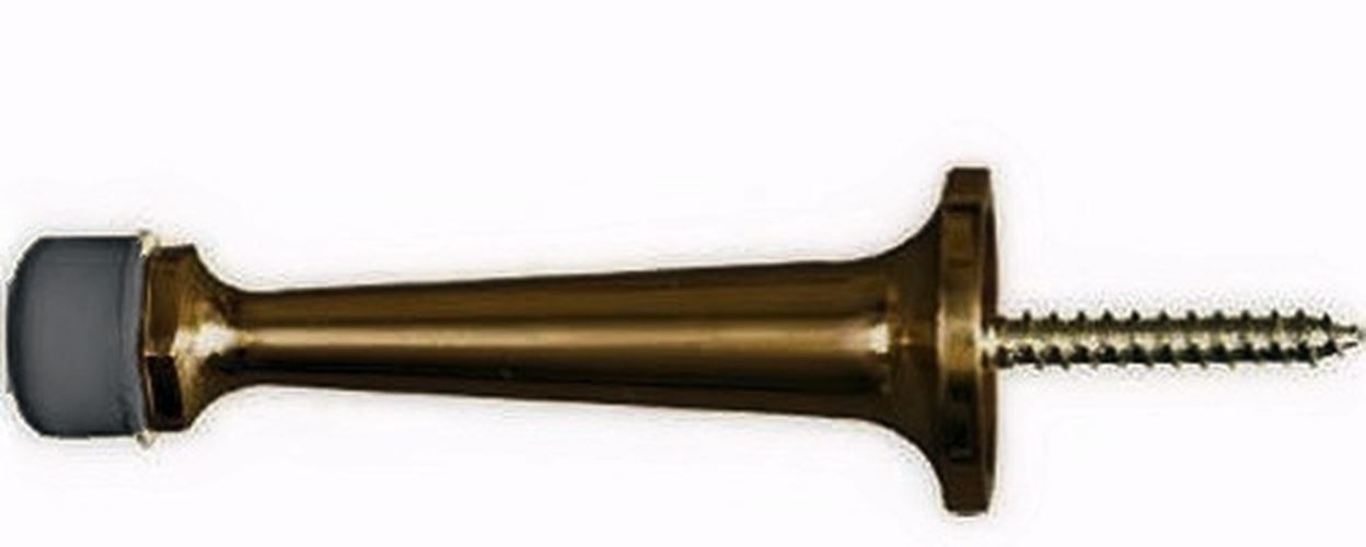 Antique Solid Brass Rigid Door Stop