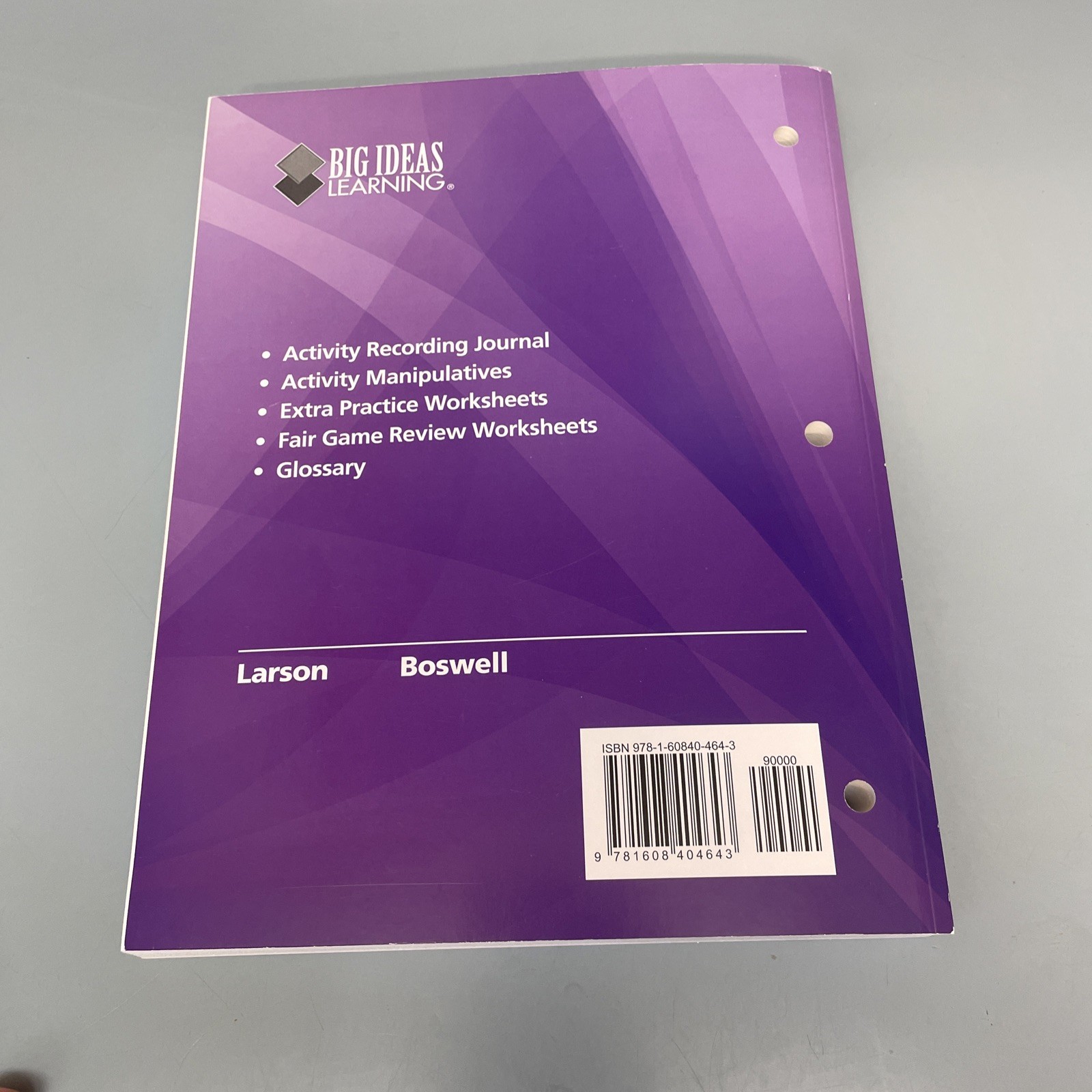 Record and Practice Journal by Ron Larson (2014, Hardcover, New Edition)