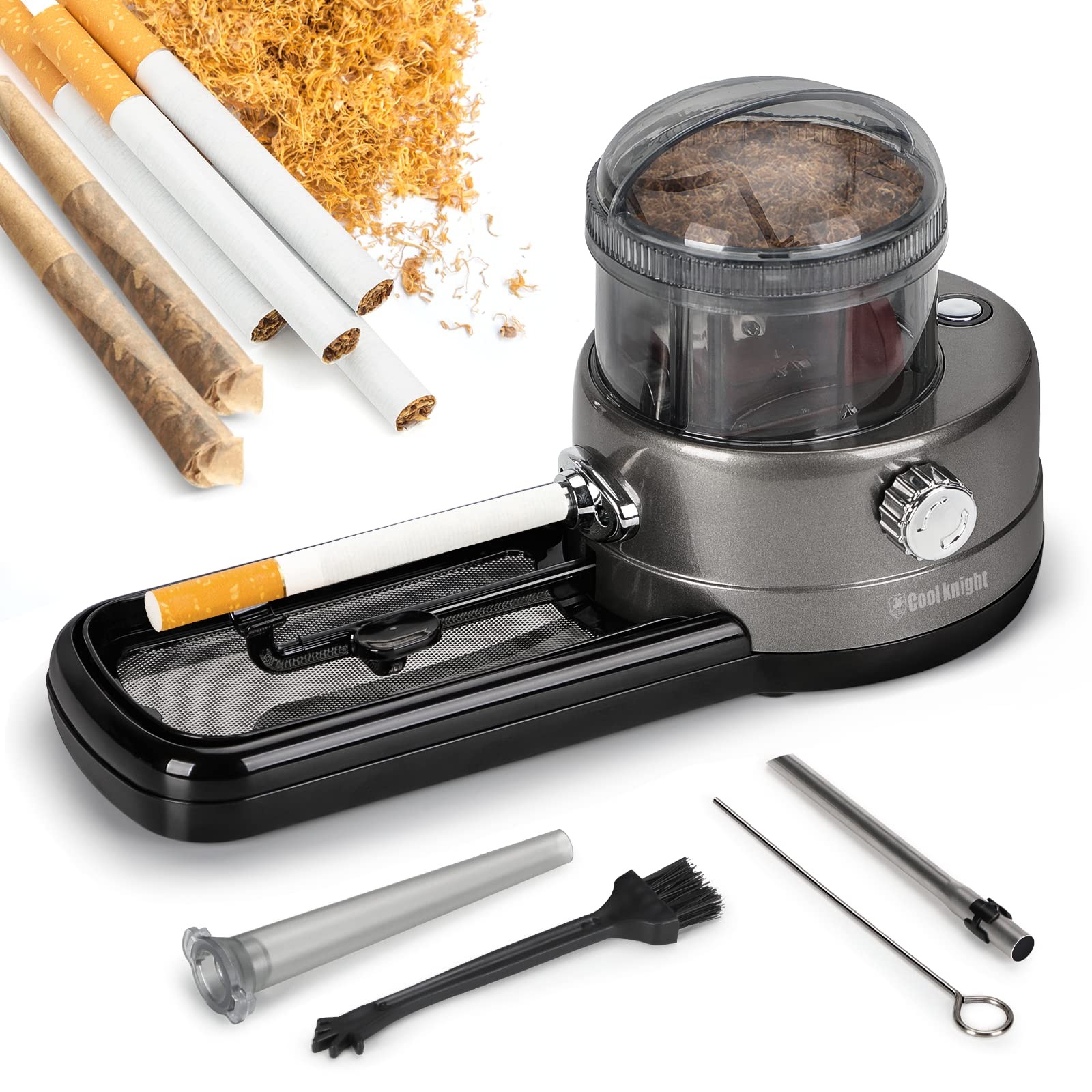 Electric Cigarette Rolling Machine Portable  Injector Machine Can Grind