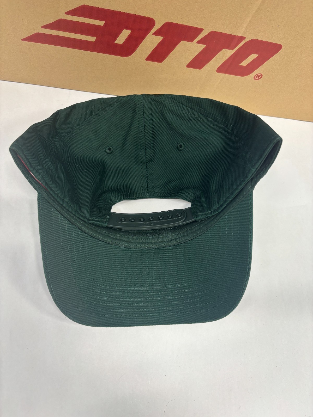 Otto Cap 31-069 Mid Profile Baseball Cap 5-Panel Snapback - Dark Green