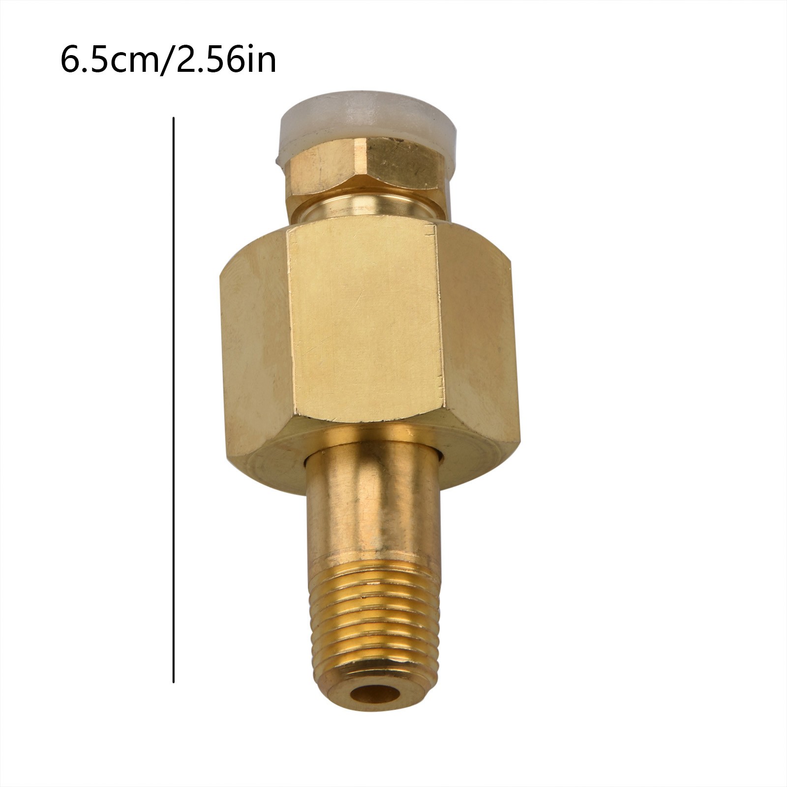 DIN 477/ W21.8 CO2 Carbon Dioxide Regulator Inlet Nut & Nipple with Washer c
