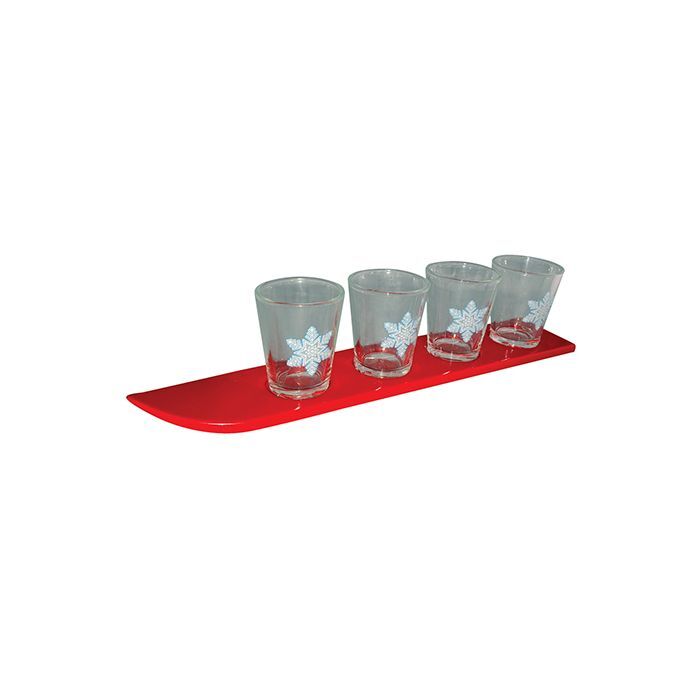 Ski Shot Glass Set - Set of 4