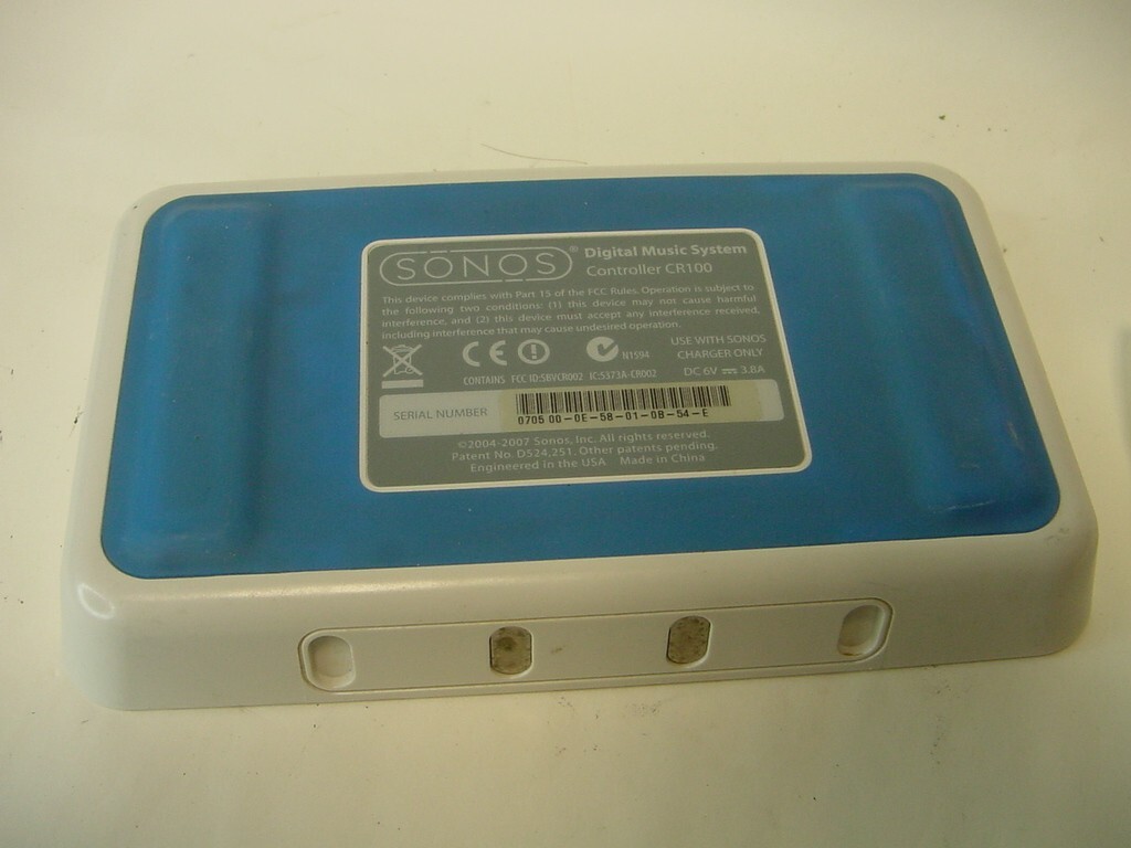 SONOS DIGITAL MUSIC SYSTEM CONTROLLER CR100 - CONTROLLER ONLY