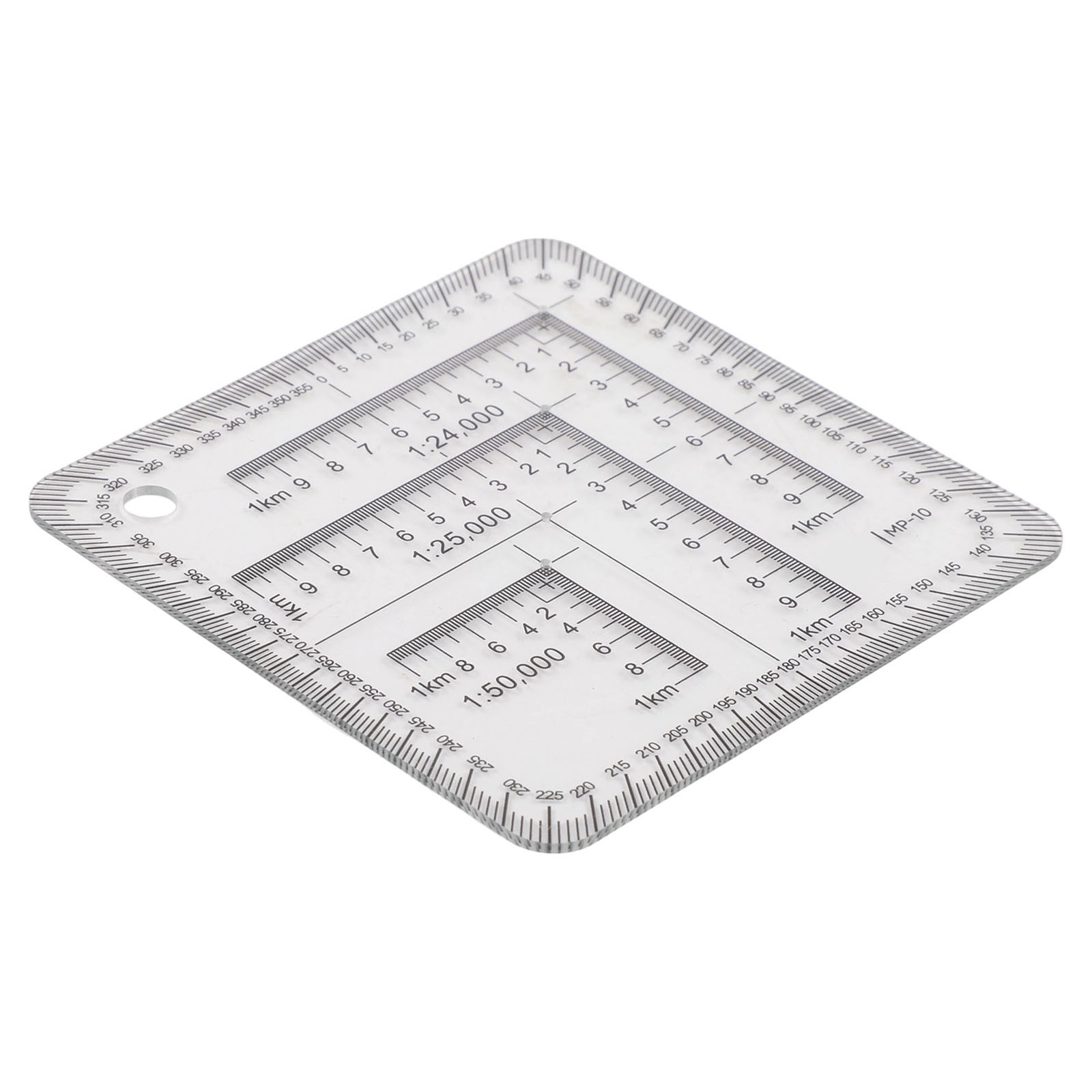 Lightweight 7cm Coordinate Ruler for Geographical Learning Applications