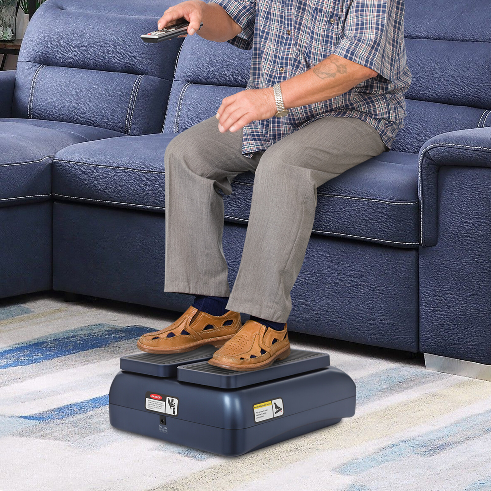 Electric Foot Massager Foot Circulation Device Foot Exercise Device Free Stand