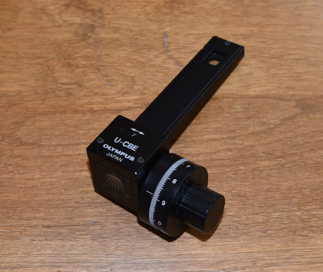 Olympus Microscope U-CBE Berek Compensator 3 Lamba Measuring Range U-P541 WOW!