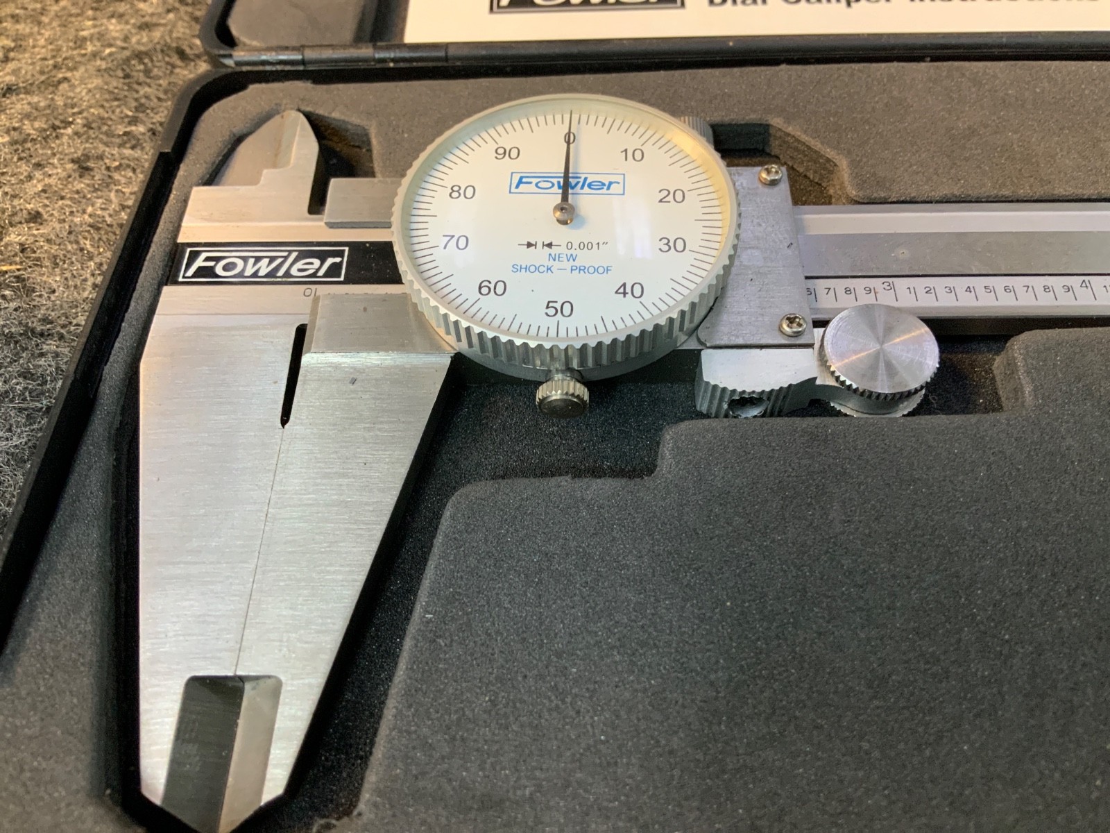 Fowler 12" Extended Range Dial Caliper