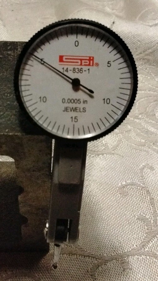 SPI 14-836-1 Dial Test Indicator 0.0005" Graduation Jeweled Movement...