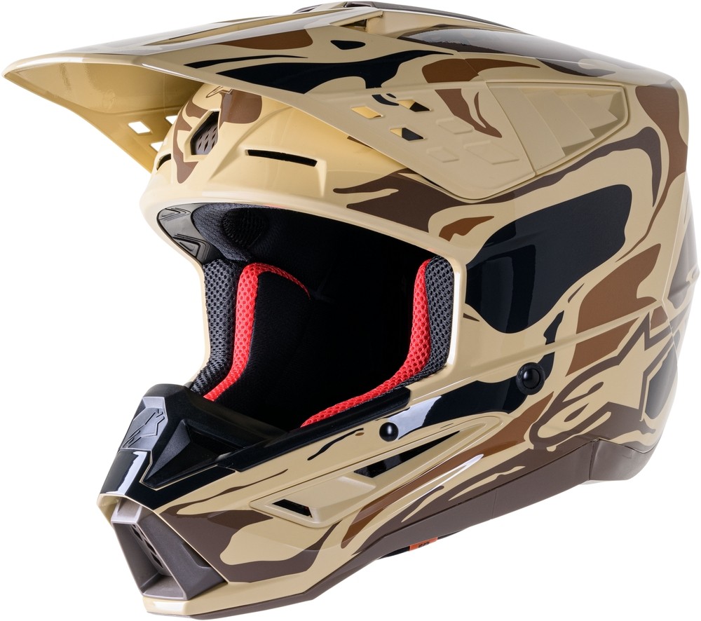 Alpinestars 8306623-838-XXL S-M5 Mineral Helmets 2XL Brown