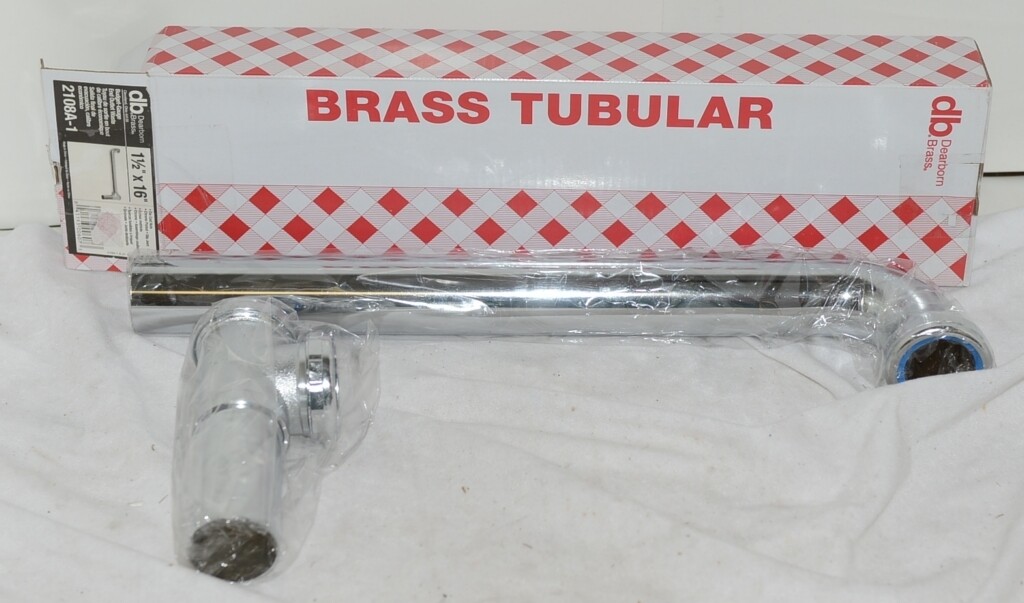 Dearborn Brass 2108A 1 Budget Gauge End Outlet Waste Chrome Plated