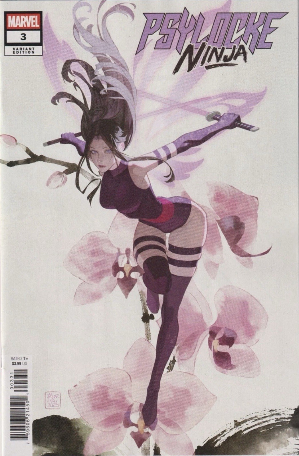 Psylocke Ninja #3 Aka Variant (Marvel, 2026)