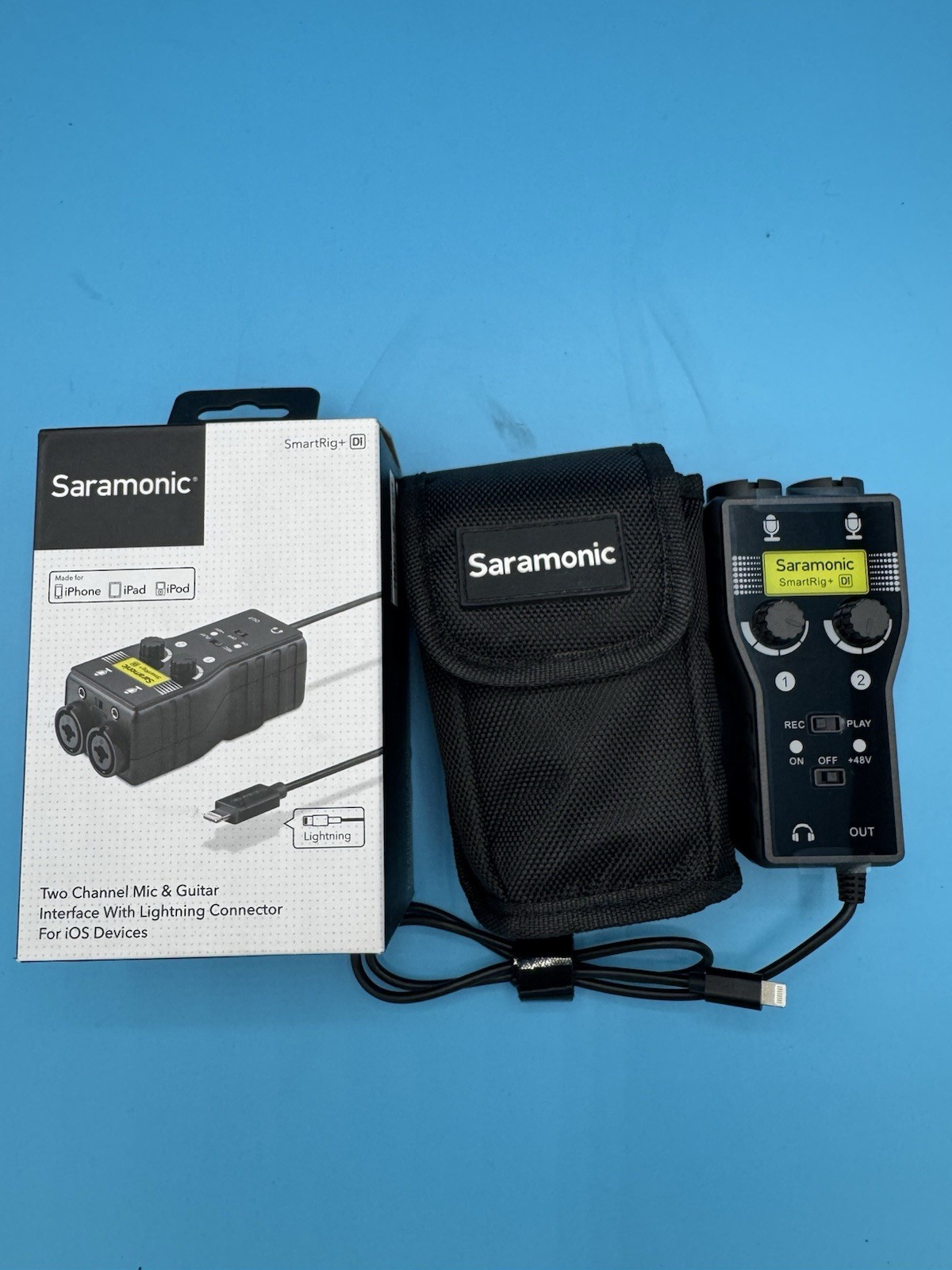 Lot of 2 Saramonic SmartRig+ 2-Channel Audio Interfaces