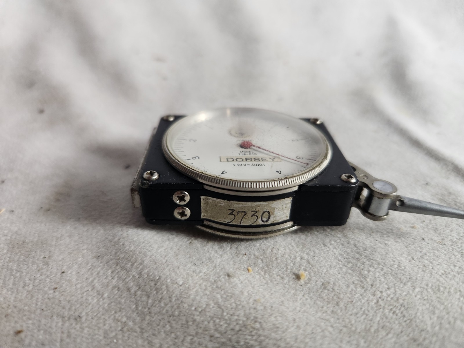 Dorsey Dial Test Indicator- T18-010 Lever Type .0001" Resolution Double Sided