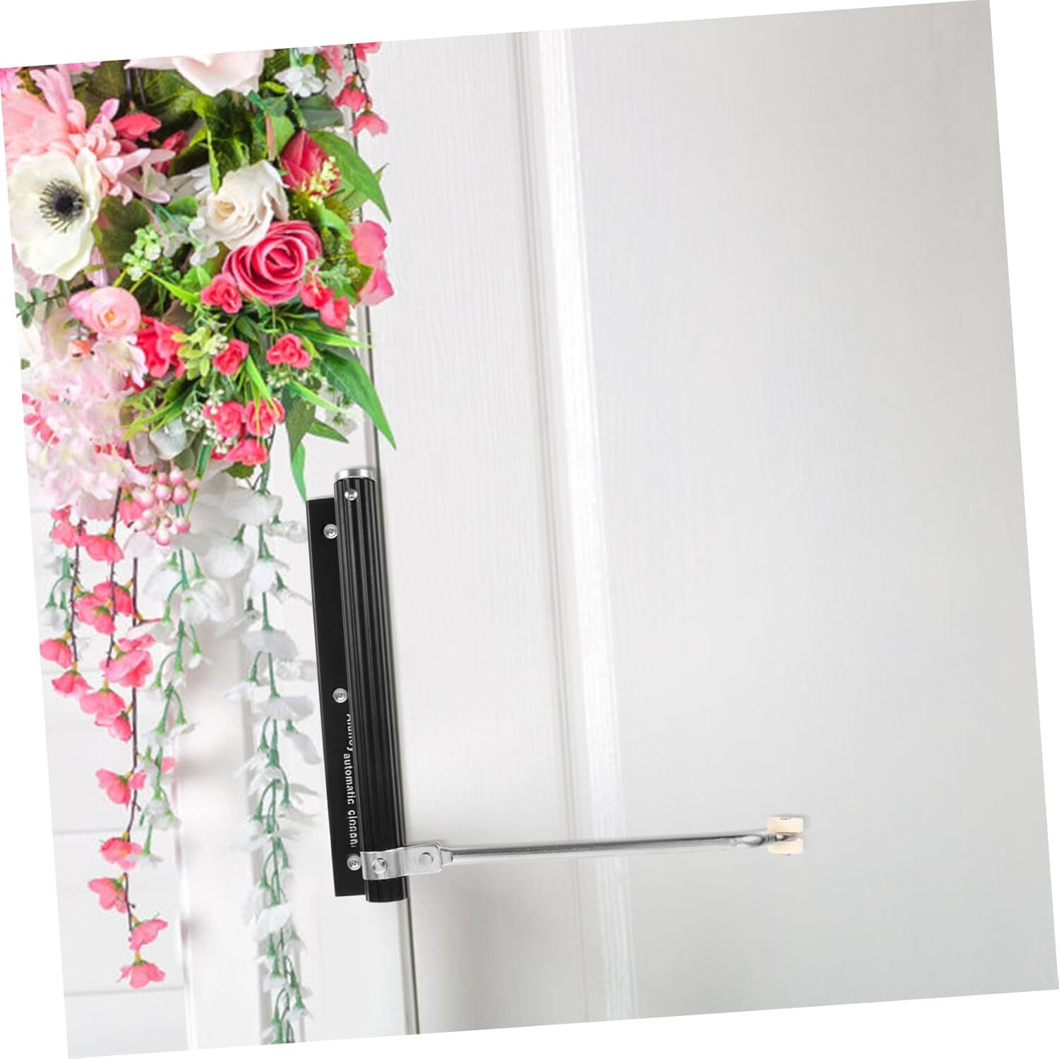Automatic Door Closer Aluminum Alloy Self Closing Door Hinge Spring Loaded