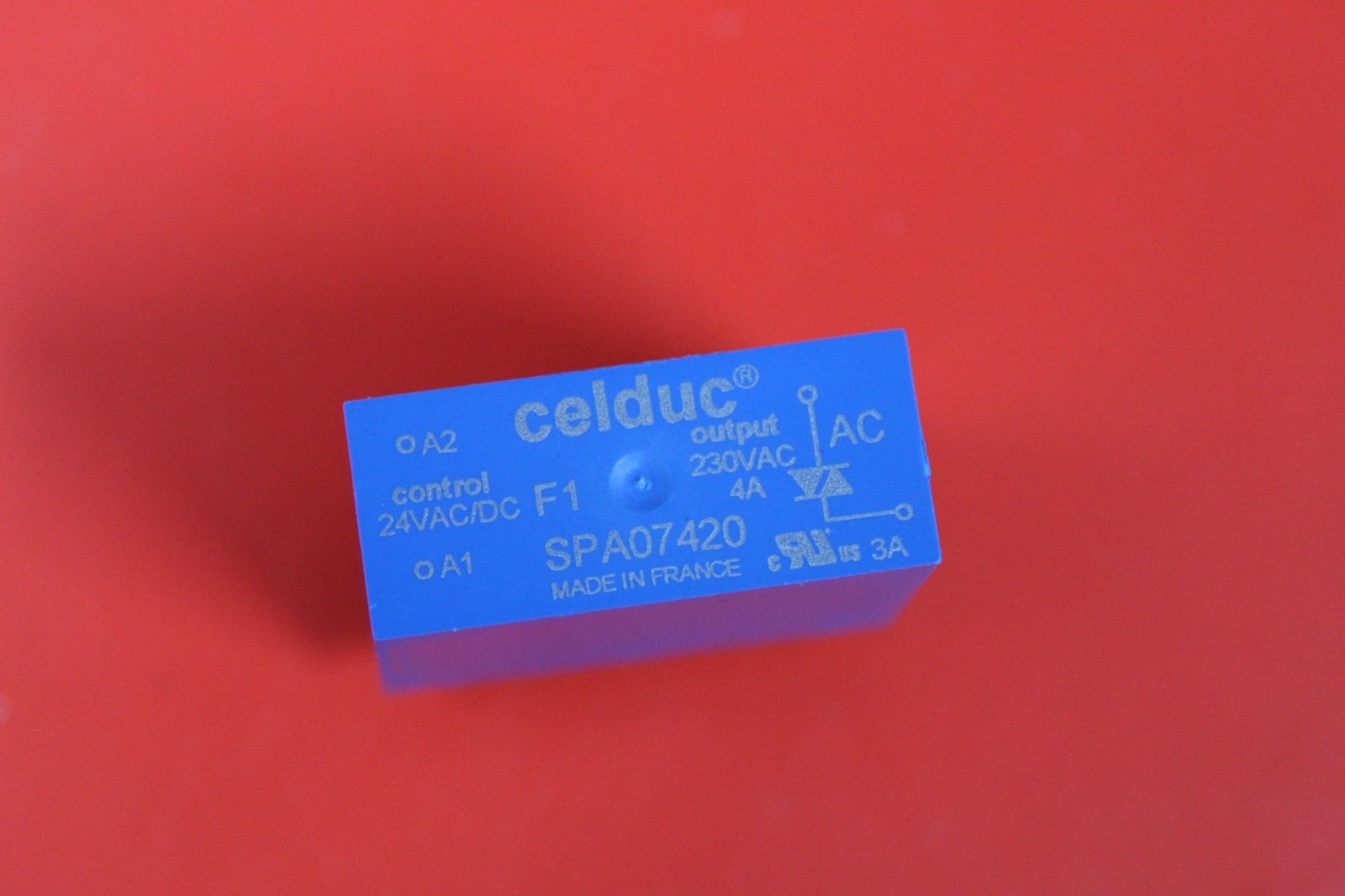 QTY 1 NEW CELDUC SPA07420 24VAC/DC  , 230VAC 4A FAST SHIPPING USA