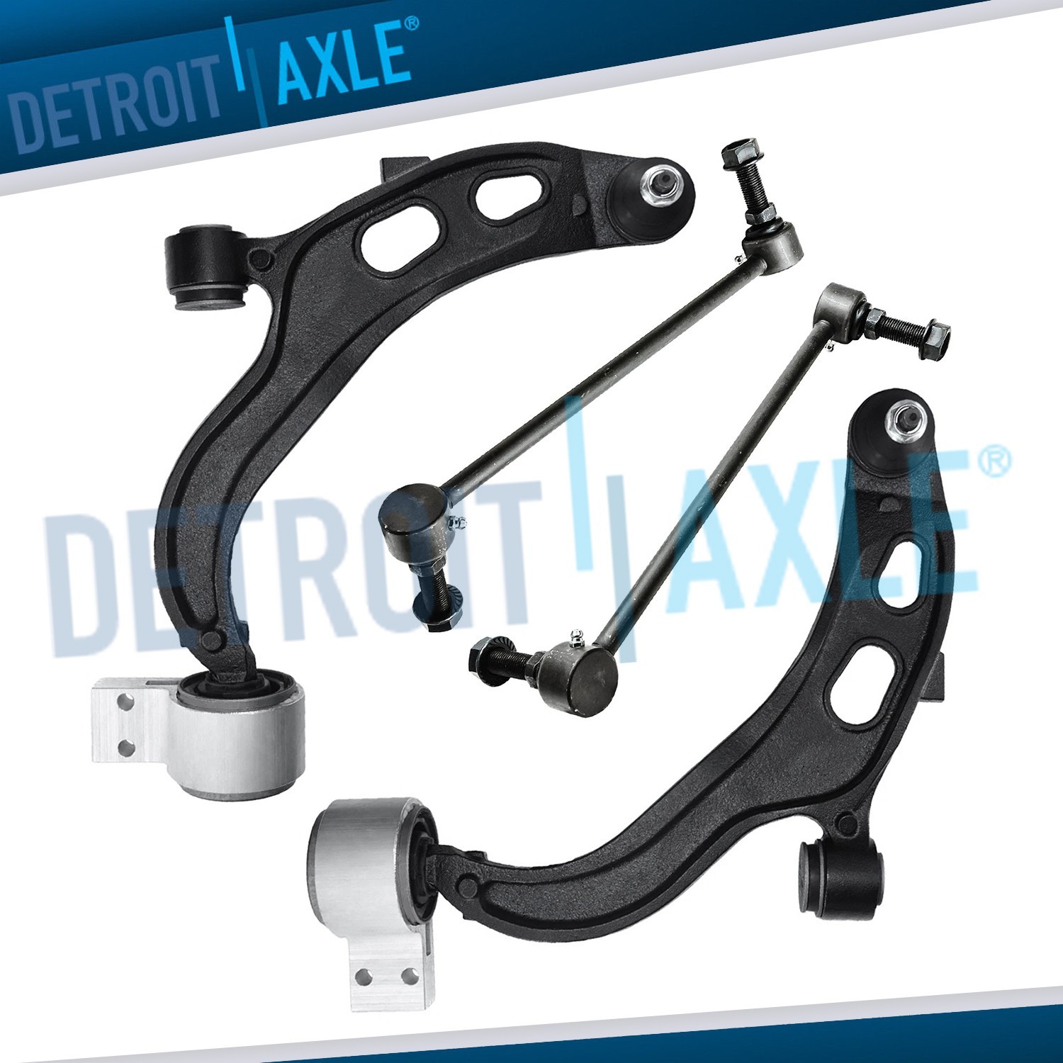 Front Lower Control Arms Sway Bar Links Kit for Ford Taurus Flex Lincoln MKS MKT