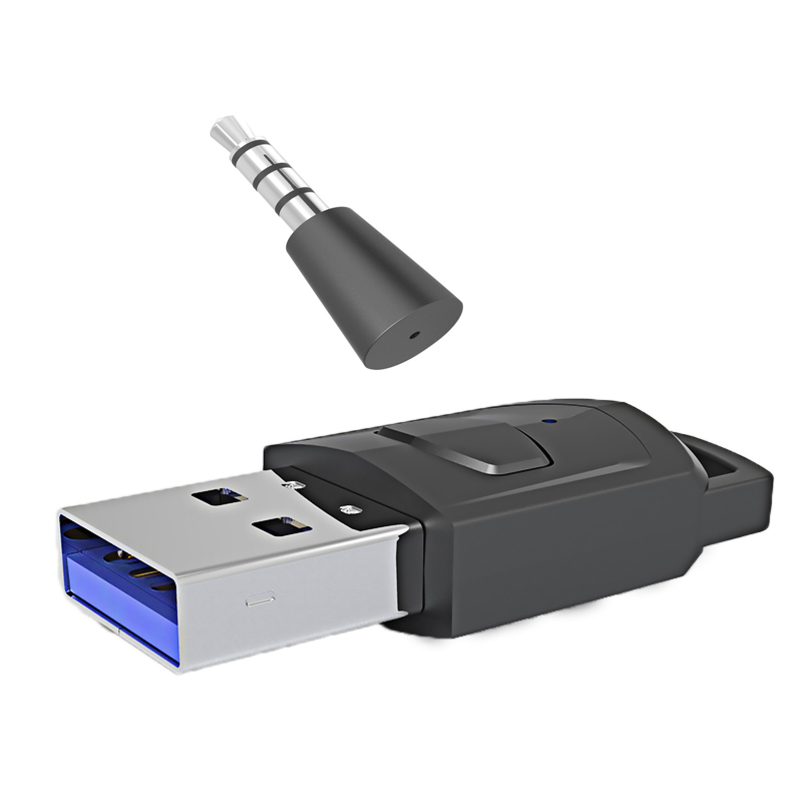 Wireless Audio Headset Adapter Receiver Transmitter For PS5 PS4 Game Console PC