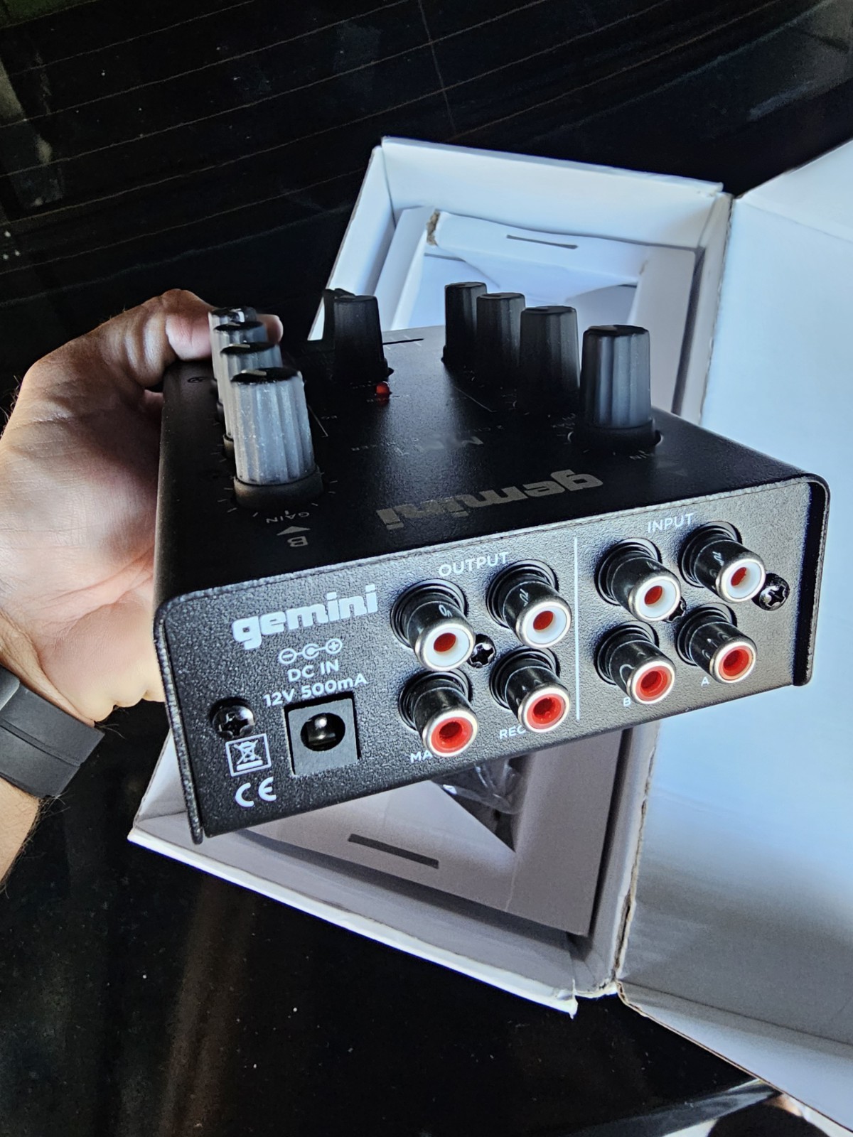 Gemini MM1 2 Channel Audio Mixer