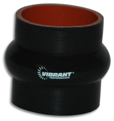 Vibrant Performance 2732 Black 4 Ply Hump Hose, 2-1/2" ID