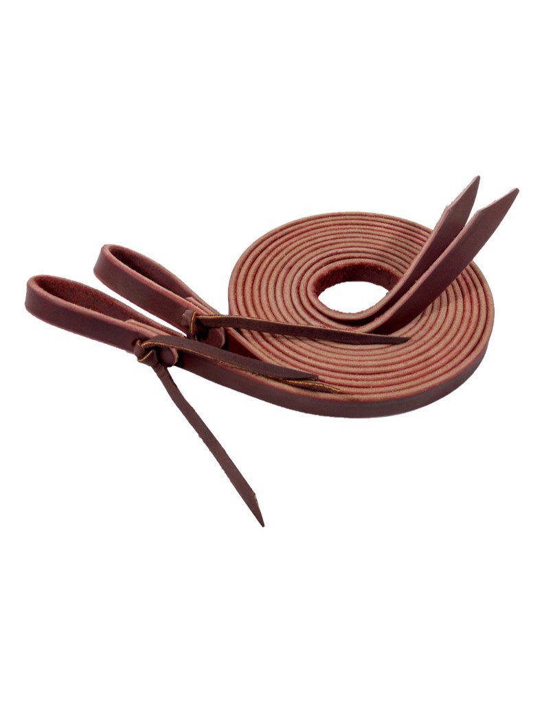 Circle Y Reins Tie End Waterloop Split 5/8" x 7 1/2" Latigo 4752-58