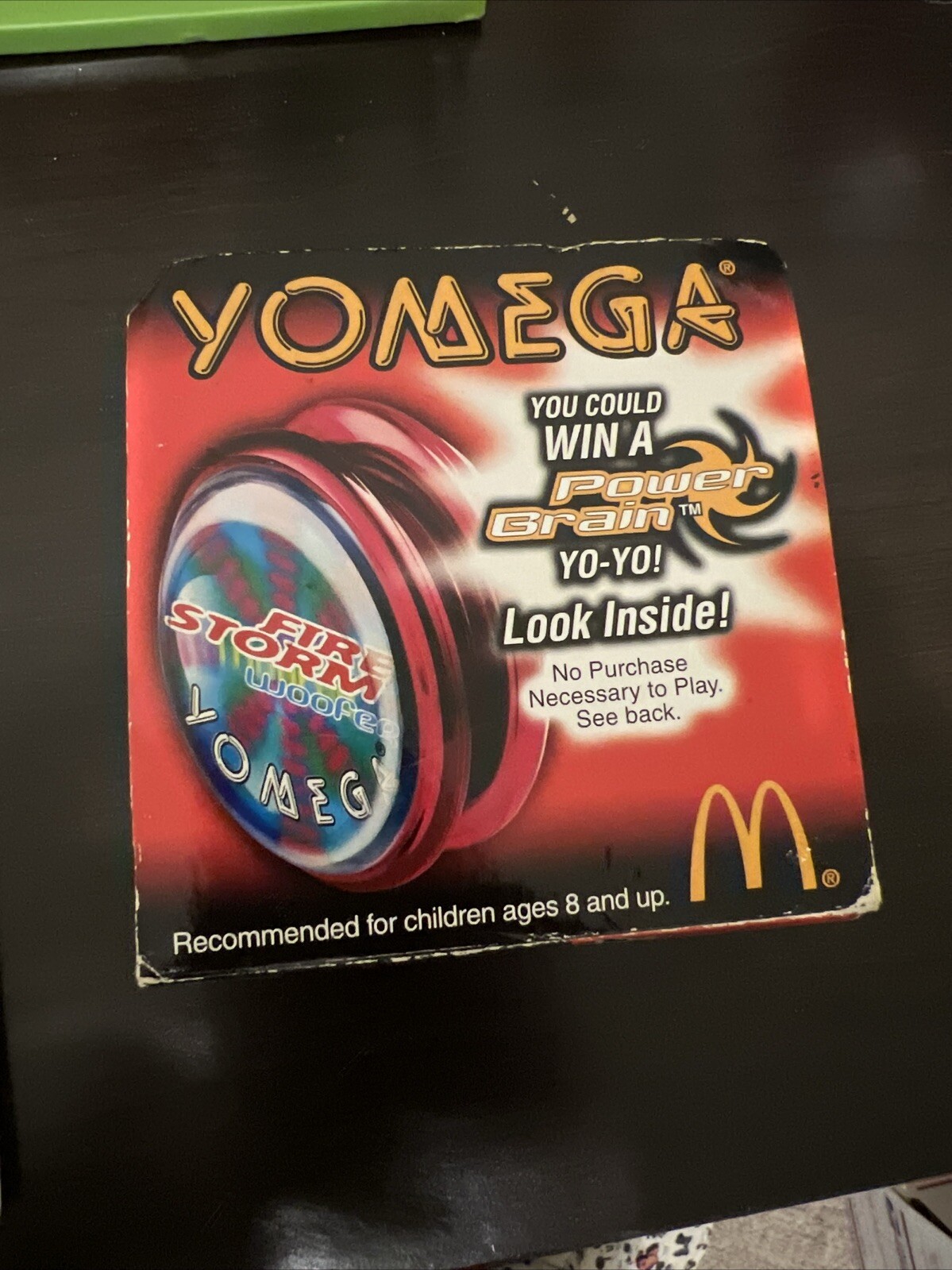 Yomega Firestorm Woofer McDonald's 2000 Yo-Yo #5 Red