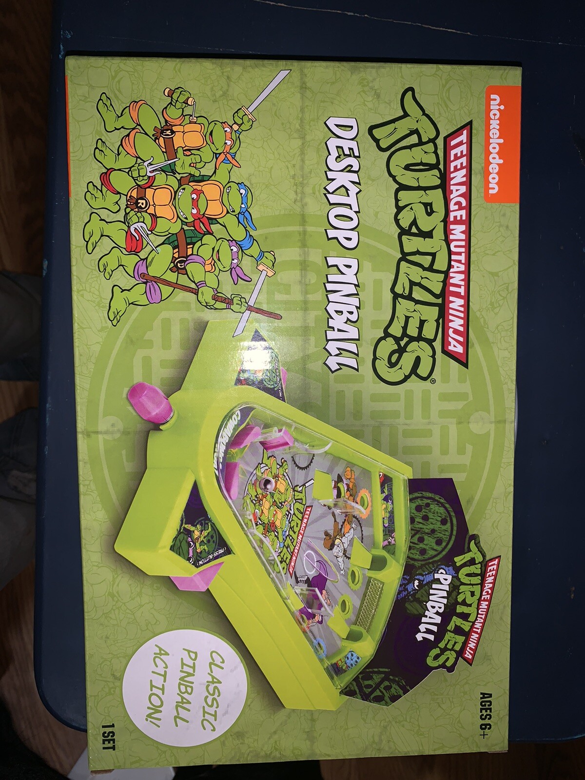 Nickelodeon Teenage Mutant Ninja Turtles  Desktop Pinball Game Rare New 2022