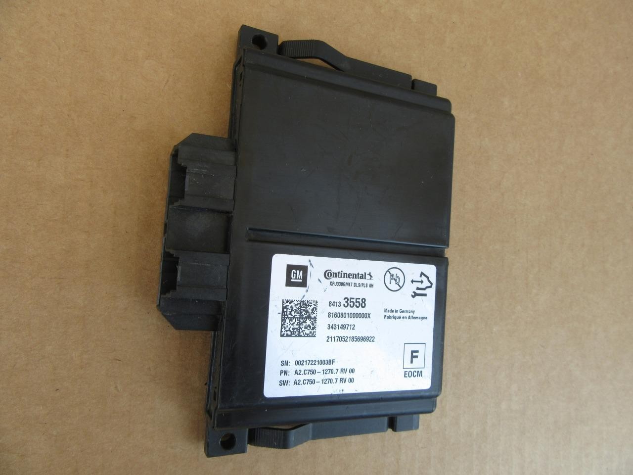 84133558 Pre-Crash Collision Avoidance System Module Buick Chevy Cadillac GMC