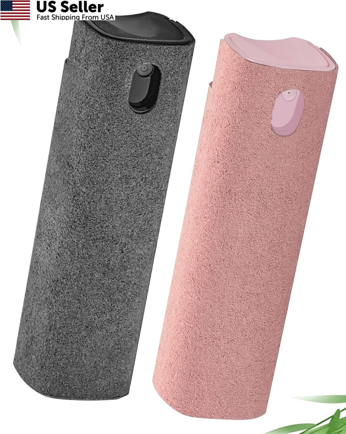 Car Screen Cleaner Spray and Wipe Touch for Pink+Black
