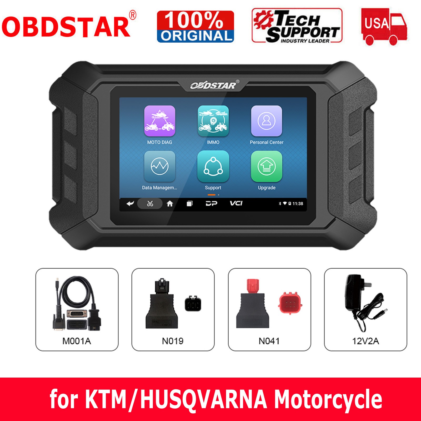 OBDSTAR iScan For KTM/HUSQVARNA Motorcycle Diagnostic Scan Tool Coding Upgrade
