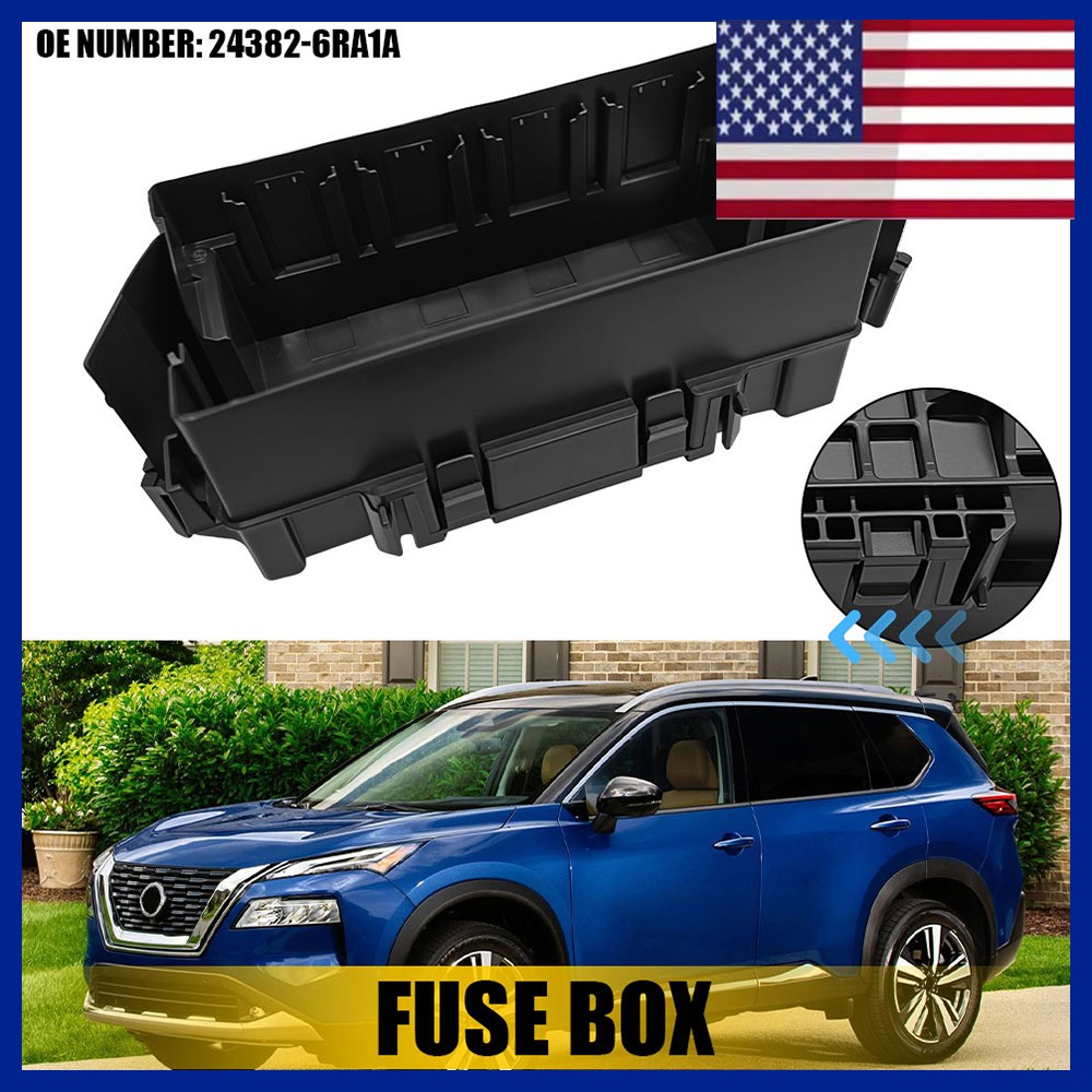 NEW For Nissan Rogue ARIYA 2021-2025 Fuse Box Lower Cover Cap Trim 24382-6RA1A
