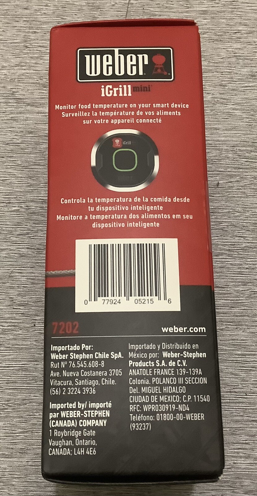 Weber iGrill Mini Digital All Bluetooth Thermometer