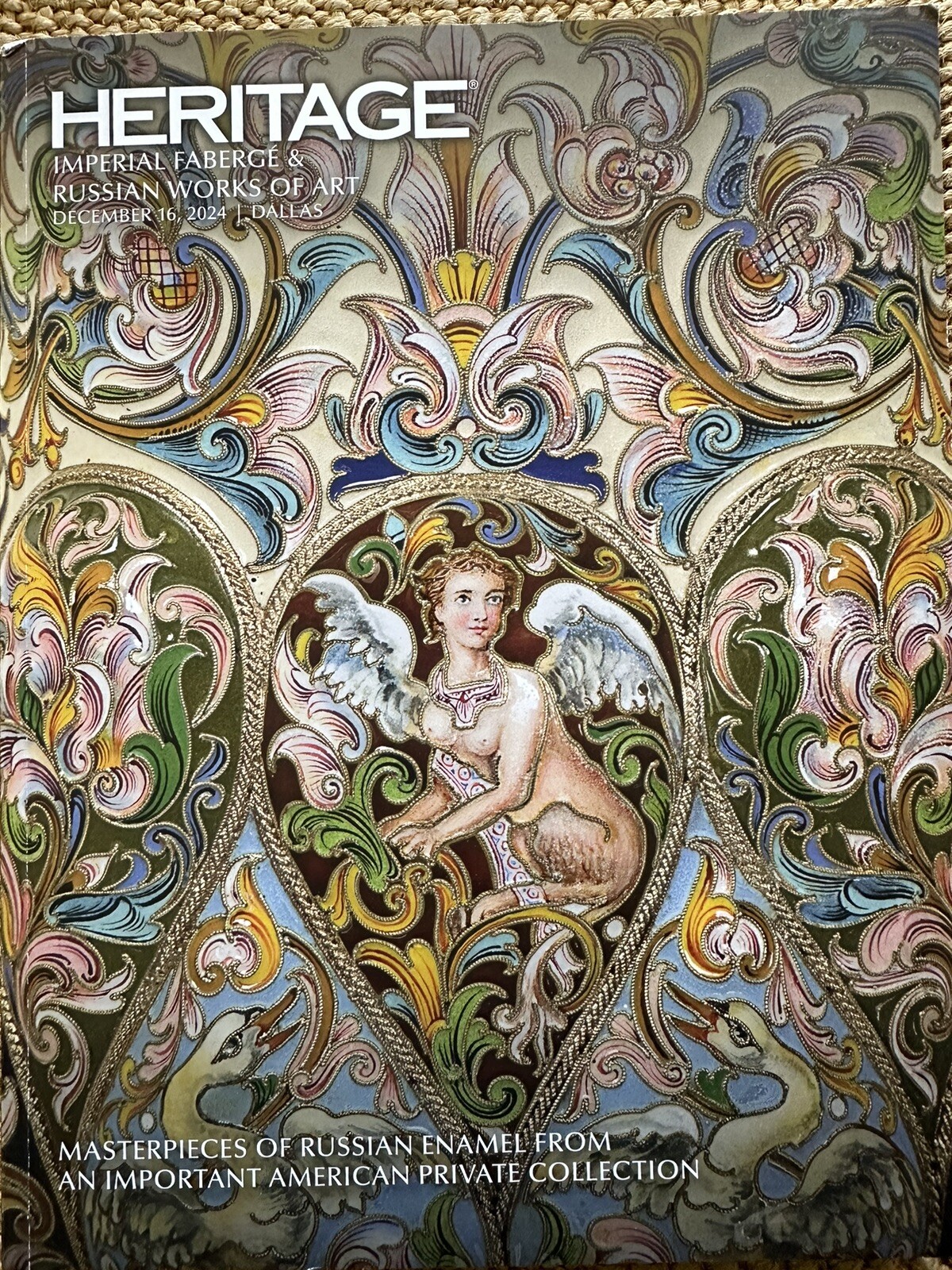 HERITAGE Auction Catalog 2024 Dec 16 Imperial Faberge Russian Works of Art 8188
