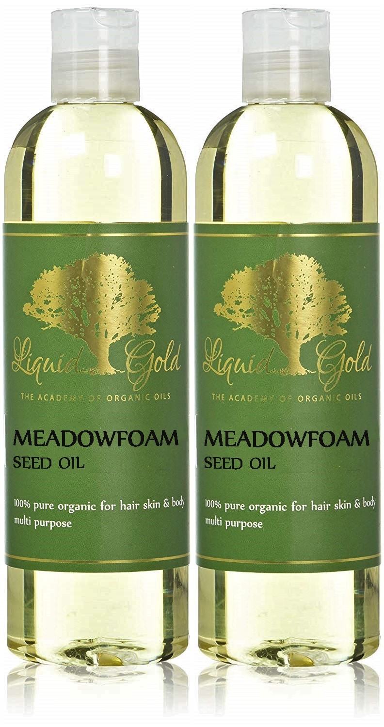 24 Oz Liquid Gold Meadowfoam Oil 100% Pure Organic Skin Hair Health Cold Pressed
