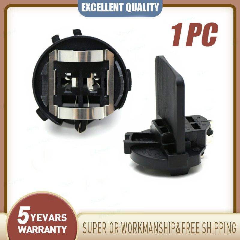 H7 Headlight Bulb Socket Retainer Holder Adapters For VW Golf GTI Passat Tiguan