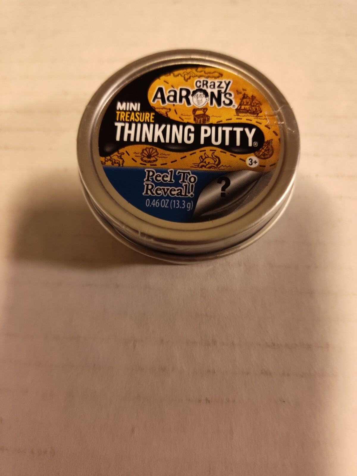 Crazy Aarons Putty Peel to Reveal' Mini Treasure 2" 0.46oz