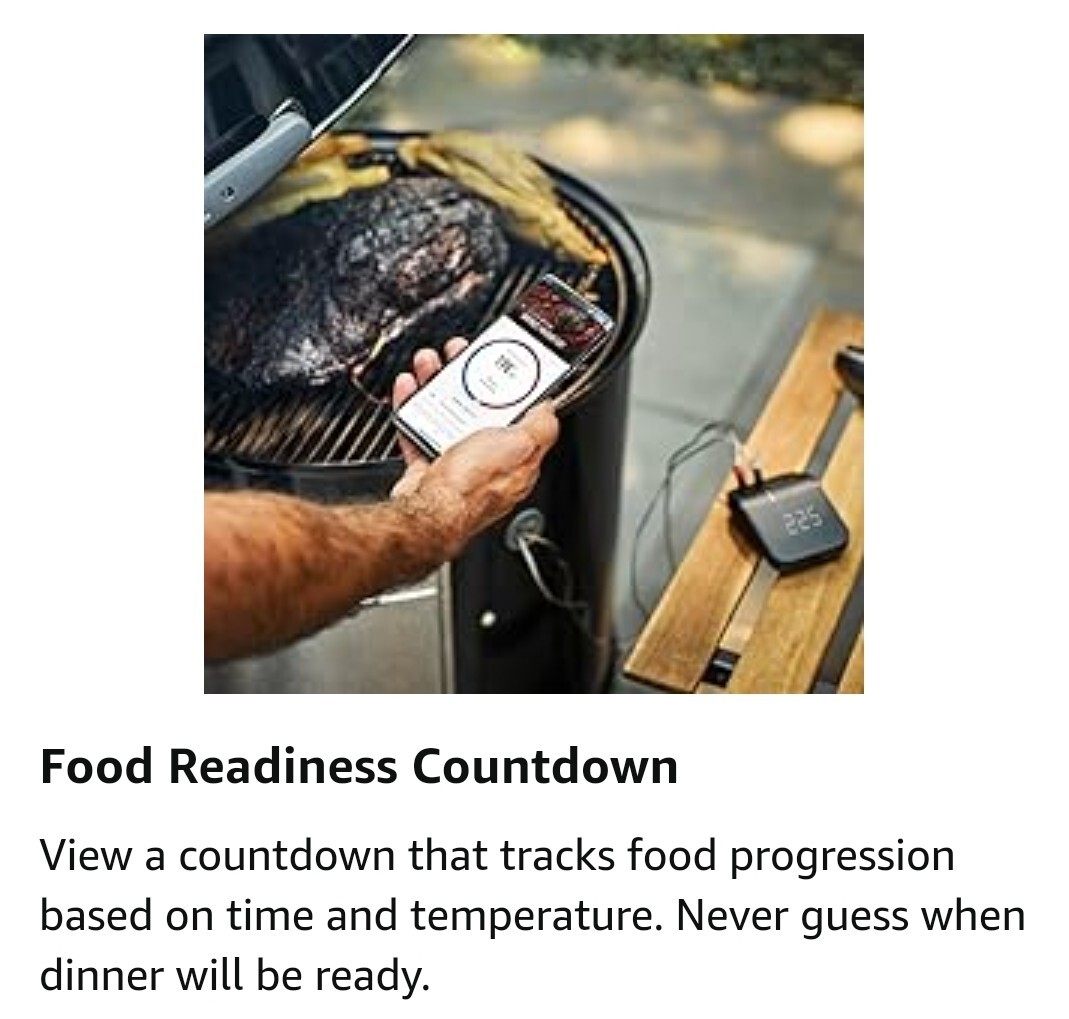 Weber Connect Smart Grilling Hub, Black (Model 3201)