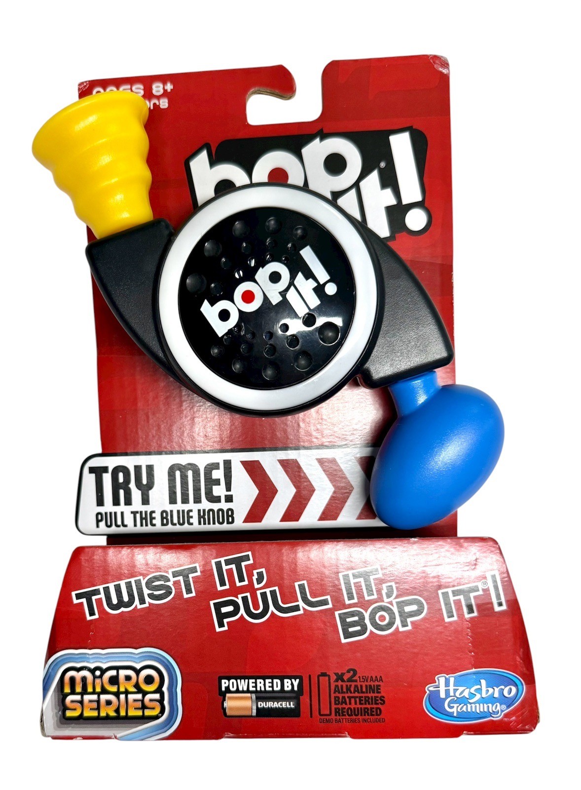 New Hasbro BOP IT! Micro Series - Twist it, Pull it, Bop it (2013) BNIP