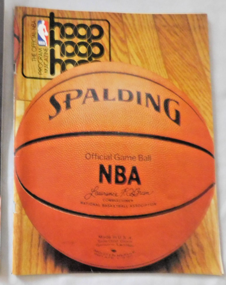 March 23 1984 Hoop Program  Philadelphia 76ers Vs Cleveland Cavaliers Ex