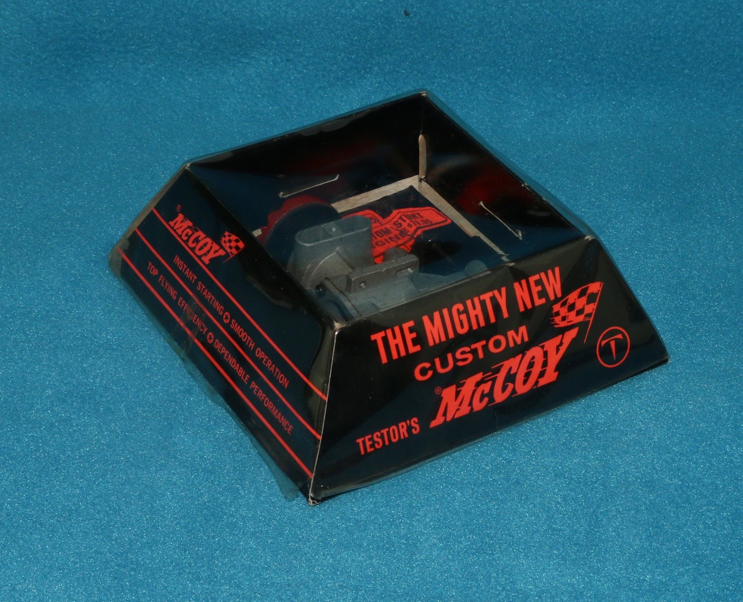 RC Model Airplane Car Boat Engine Testor McCoy 35 Red Head Retail Box MIB