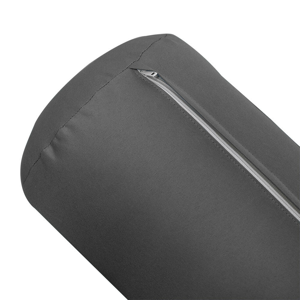 *COVER ONLY* Style5 Twin Size 37" x 8" Knife Edge Bolster Pillow SlipCover AD003