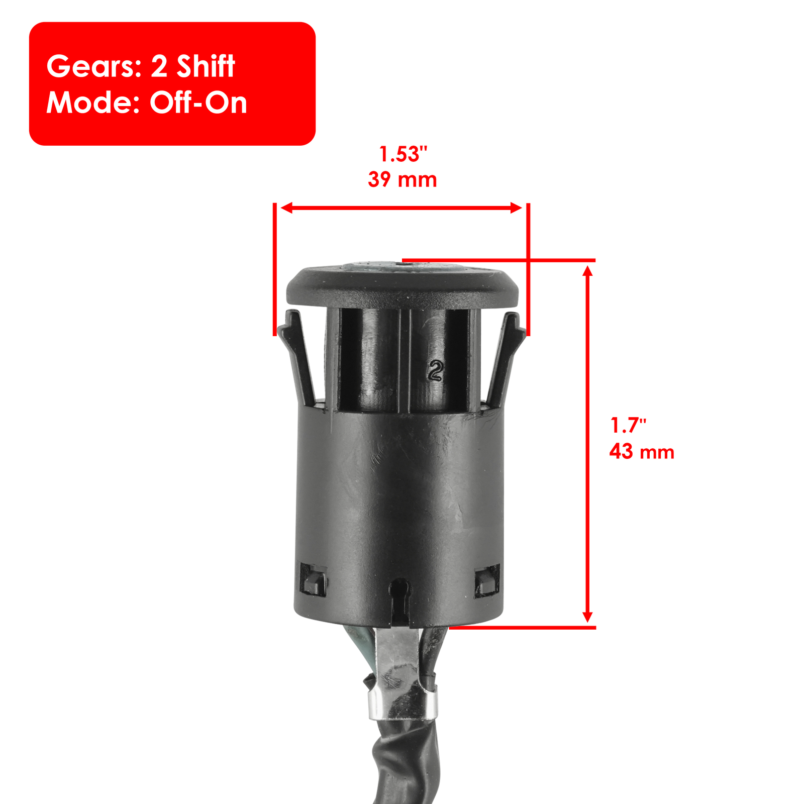 Ignition Key Switch for Honda ATC200 ATC200M 1985 85